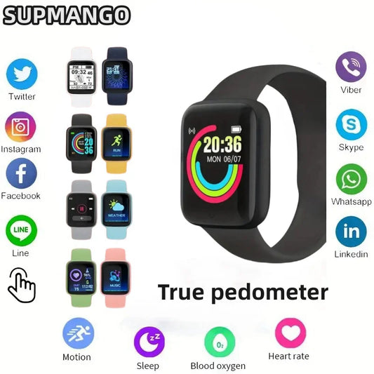 Smartwatch YS68 (unissex) moderno