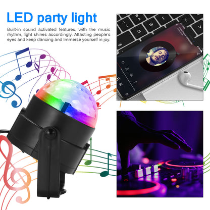 Luz mágica LED RGB com controle remoto Plug EUA